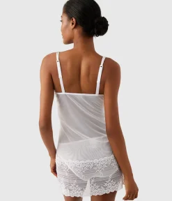 Wacoal Chemises & Bodysuits * Ebrace ace® Cheie Delicious White