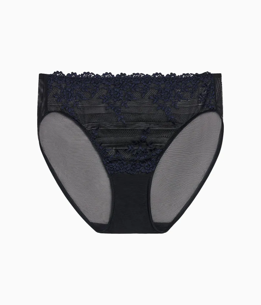 Wacoal Panties|Hi-Cut * Ebrace ace® Hi-Cut Black/Night Sky