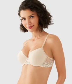Wacoal Push Up|Bras * Embrace Lace® Petite Push Up Underwire Bra Sand