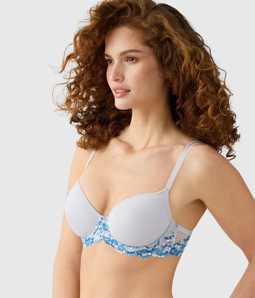 Wacoal Lace|Underwire * Embrace Lace® T-Shirt Bra Micro Chip Multi