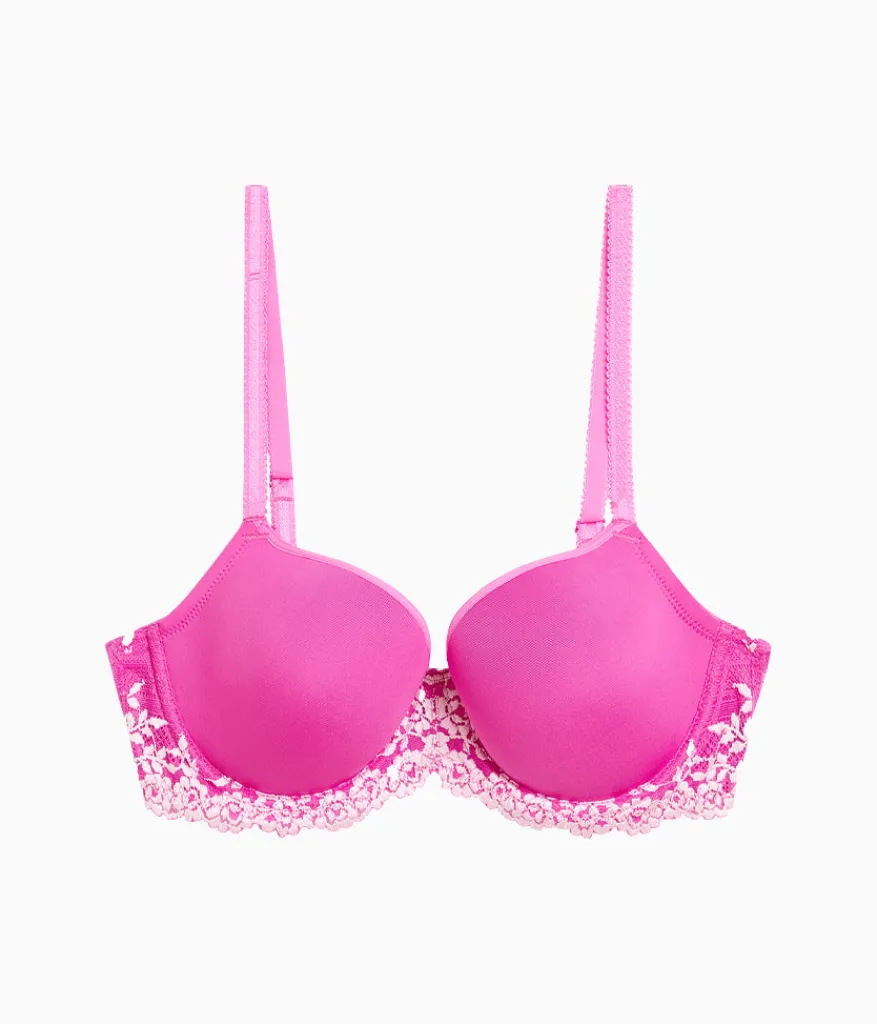 Wacoal Lace|Underwire * Embrace Lace® T-Shirt Bra Wild Azalea/Cradle Pink