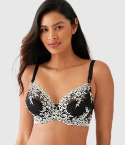 Wacoal Unlined|Lace * Embrace Lace® Underwire Bra Black