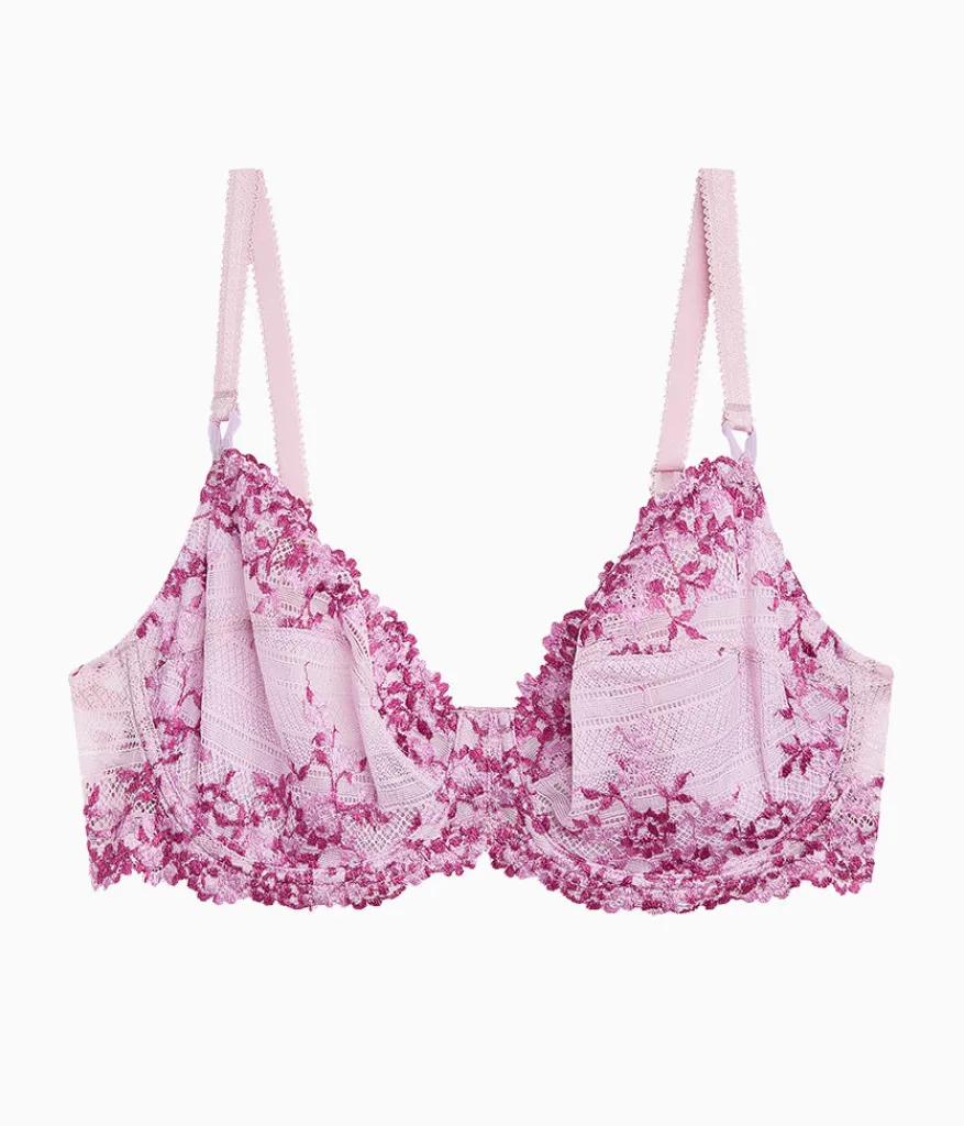 Wacoal Unlined|Lace * Embrace Lace® Underwire Bra Keepsake Lilac/Multi