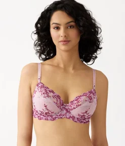 Wacoal Unlined|Lace * Embrace Lace® Underwire Bra Keepsake Lilac/Multi