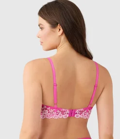 Wacoal Unlined|Lace * Embrace Lace® Underwire Bra Wild Azalea/Cradle Pink