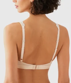 Wacoal Bralettes|Unlined * Embrace Lace® Wire Free Bralette Sand/Ivory
