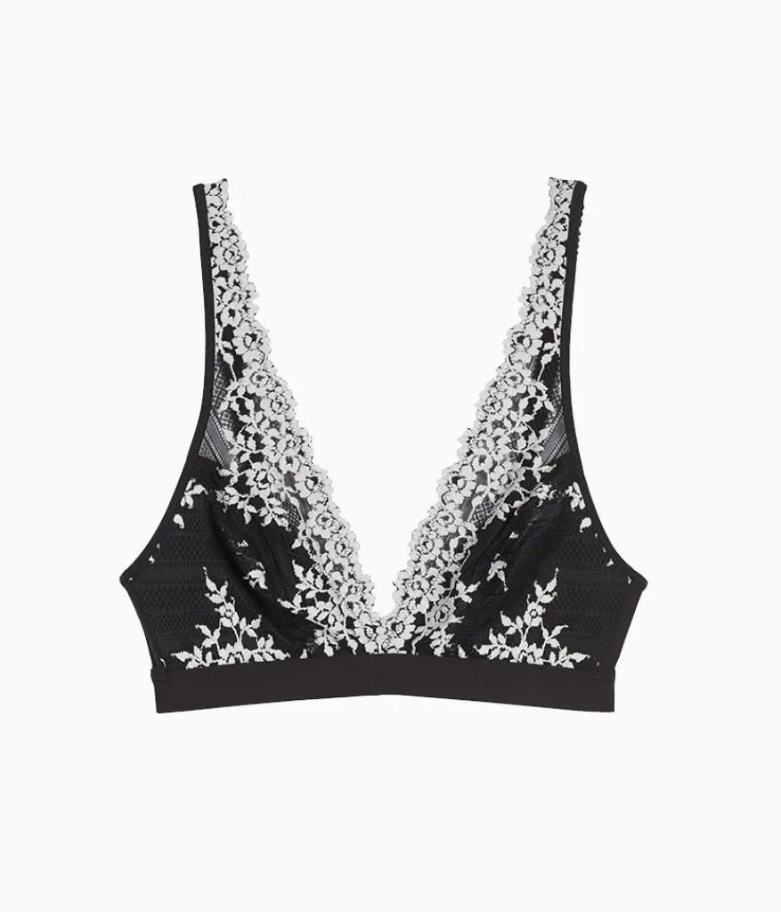 Wacoal Bralettes|Unlined * Embrace Lace® Wire Free Bralette Black
