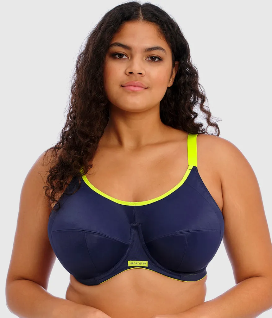 Wacoal Sport * Energise Full Figure Underwire Sport Bra Navy