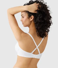 Wacoal Unlined|Racerback/Convertible * Ever Fexing™ Underwire Bra White