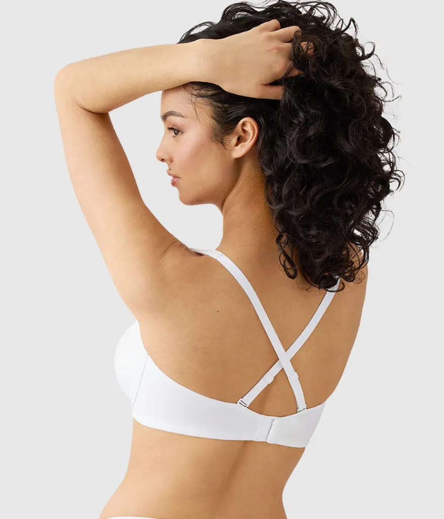 Wacoal Unlined|Racerback/Convertible * Ever Fexing™ Underwire Bra White