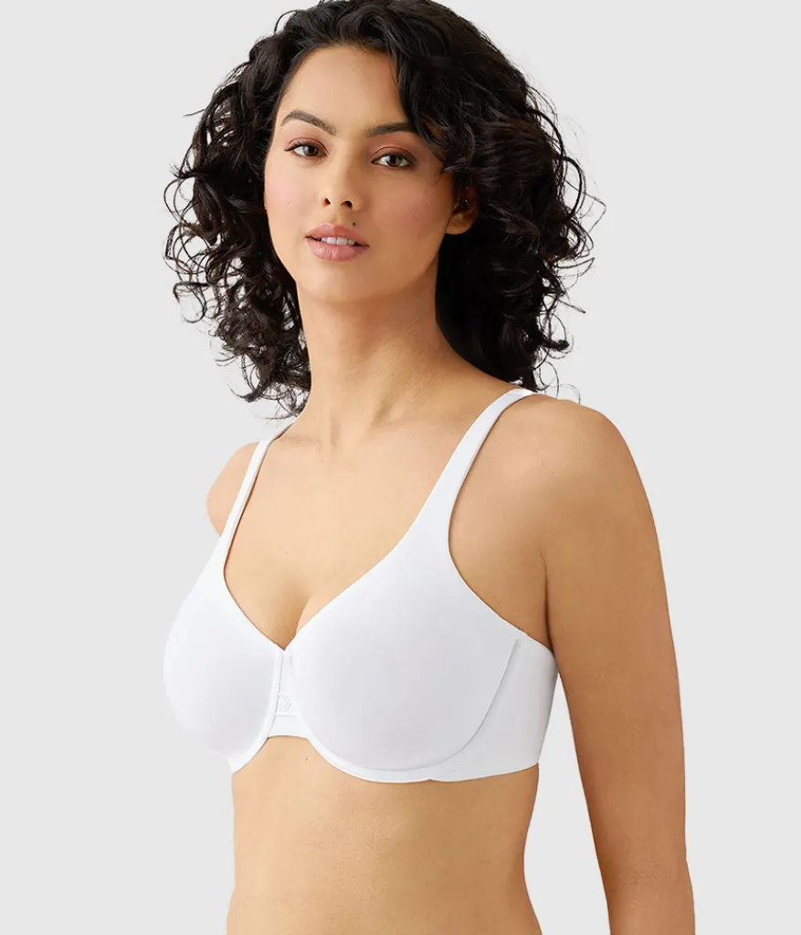 Wacoal Unlined|Racerback/Convertible * Ever Fexing™ Underwire Bra White