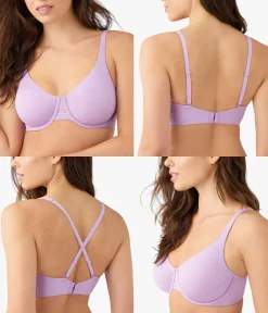 Wacoal Unlined|Racerback/Convertible * Ever Fexing™ Underwire Bra Lavender Sage
