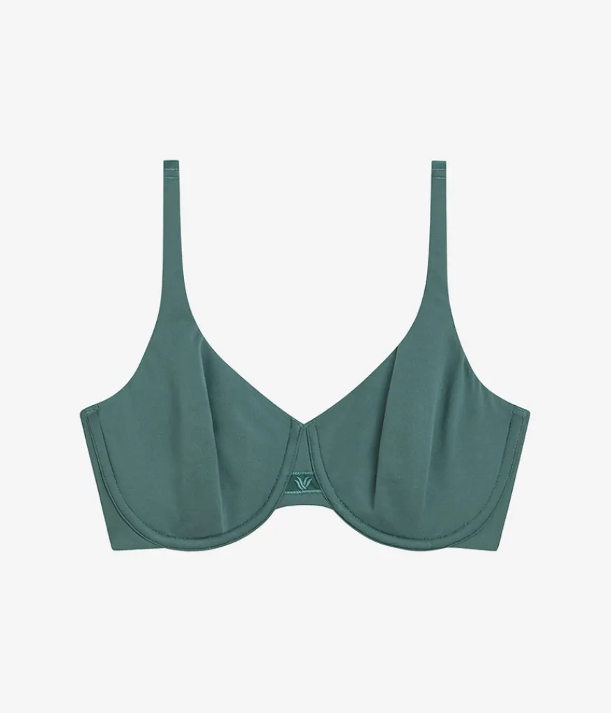 Wacoal Unlined|Racerback/Convertible * Ever Fexing™ Underwire Bra Silver Pine