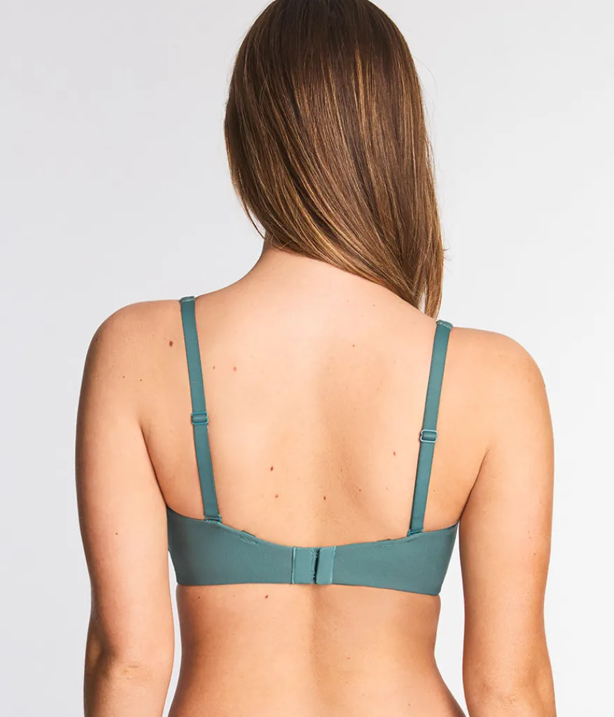 Wacoal Unlined|Racerback/Convertible * Ever Fexing™ Underwire Bra Silver Pine