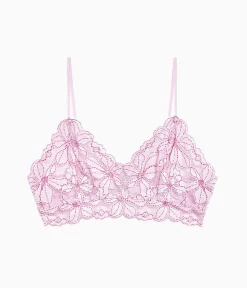 Wacoal Bralettes|Unlined * Feeing Faou Braette Pink Lavender/Very Berry