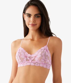 Wacoal Bralettes|Unlined * Feeing Faou Braette Pink Lavender/Very Berry