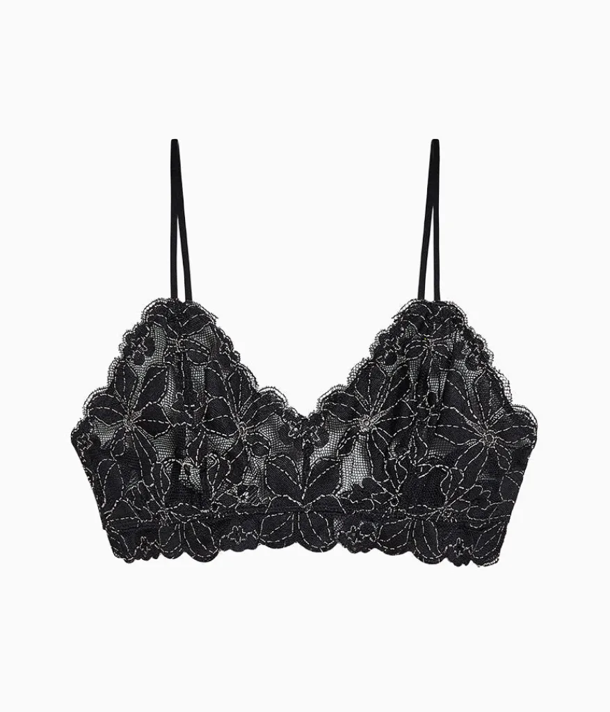 Wacoal Bralettes|Unlined * Feeing Faou Braette Night/Angel Wing