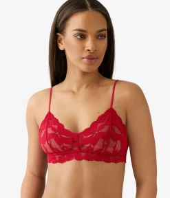 Wacoal Bralettes|Unlined * Feeing Faou Braette Chili Pepper/Biking Red