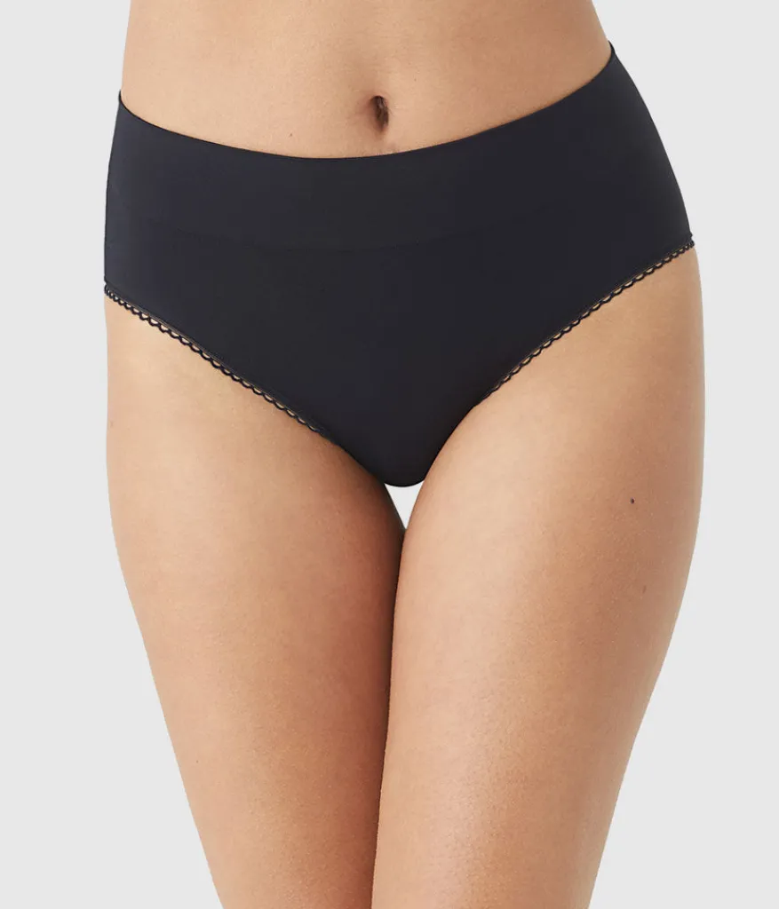 Wacoal Hi-Cut|Seamless * Feeing Fexibe Hi-Cut Black