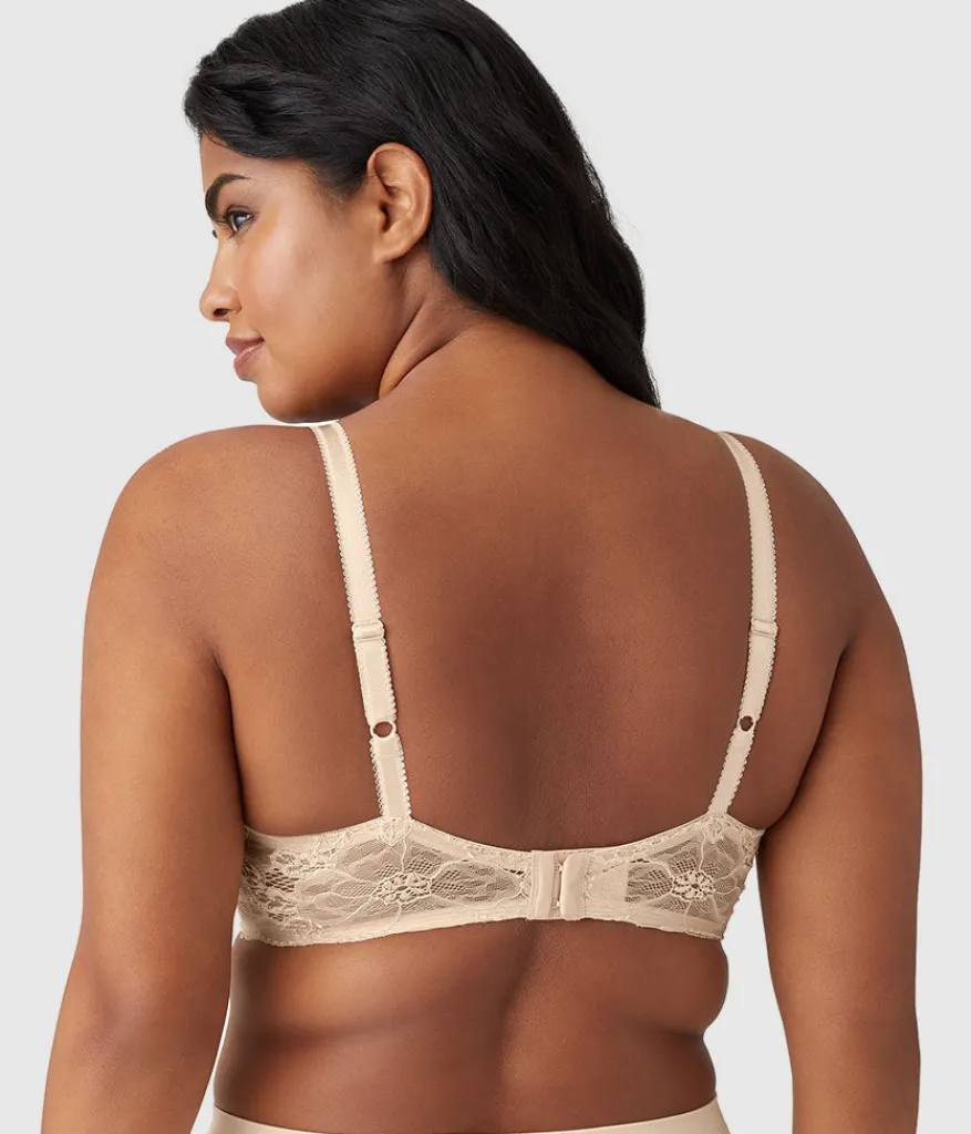 Wacoal Seamless|T-Shirt * French Garden Seamless Underwire T-Shirt Bra Sand