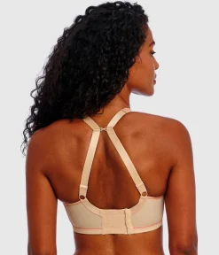 Wacoal Sport * Freya Sonic Sport Underwire Spacer Bra Nude