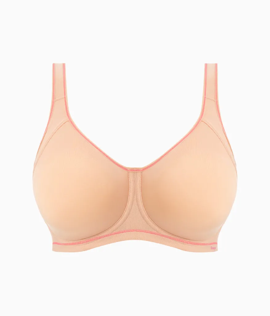 Wacoal Sport * Freya Sonic Sport Underwire Spacer Bra Nude