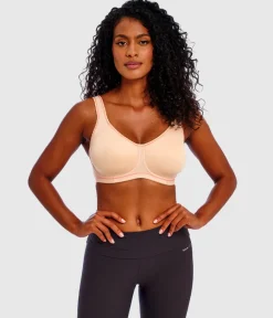 Wacoal Sport * Freya Sonic Sport Underwire Spacer Bra Nude