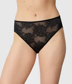 Wacoal Panties|Hi-Cut * Fu Boo Hi-Cut Black