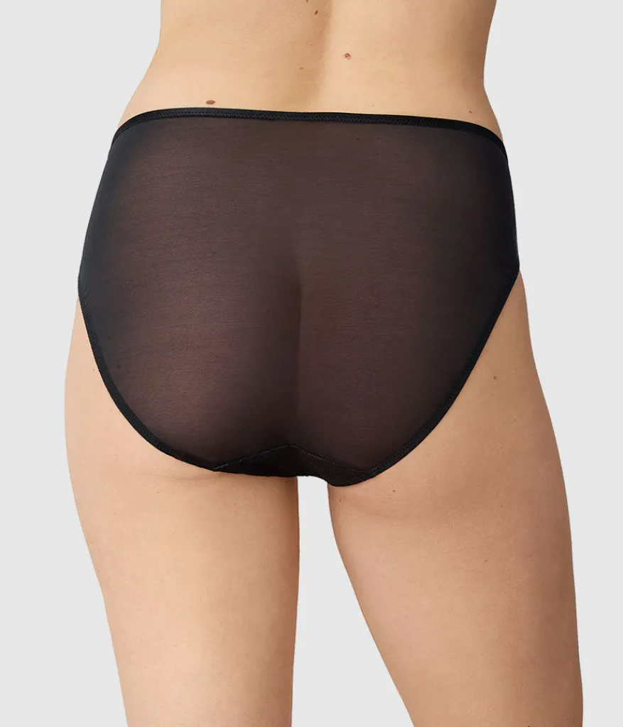 Wacoal Panties|Hi-Cut * Fu Boo Hi-Cut Black