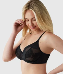 Wacoal Full Figure|Unlined * Full Bloom Underwire Bra Black