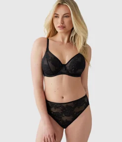 Wacoal Full Figure|Unlined * Full Bloom Underwire Bra Black