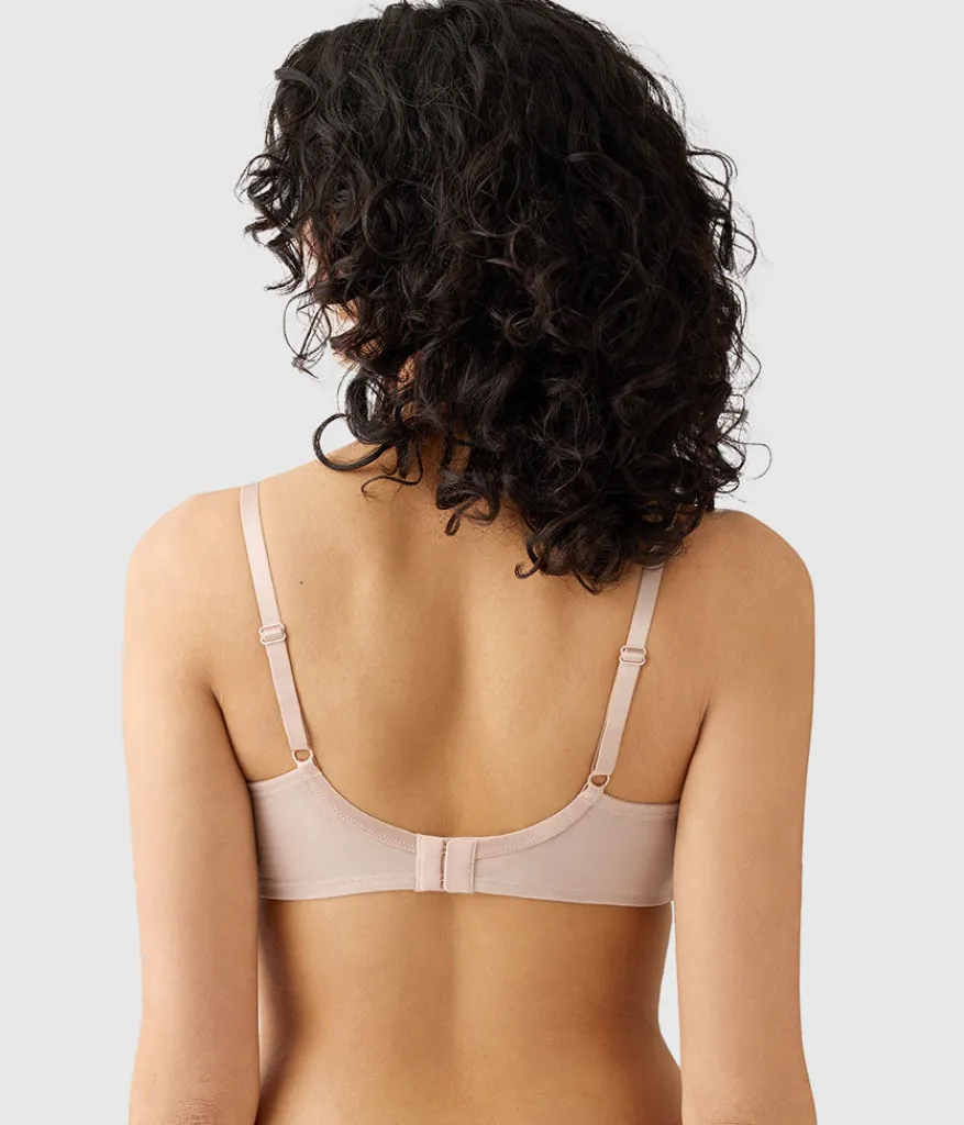 Wacoal Full Figure|Unlined * Full Bloom Underwire Bra Rose Dust