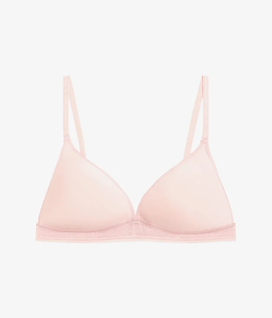 Wacoal Bralettes|Seamless * Fu Tranparency Braette Rose Smoke
