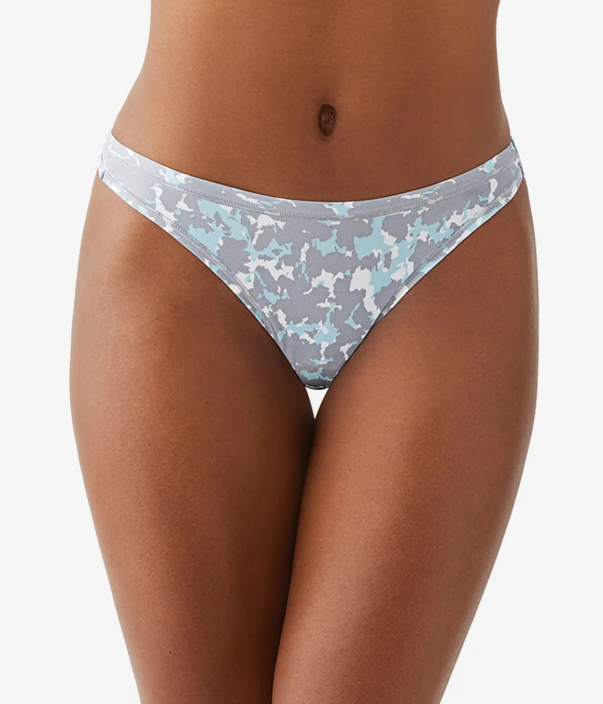 Wacoal Thong * Future Foundation Thong Dream Blue/Gray Camouflage