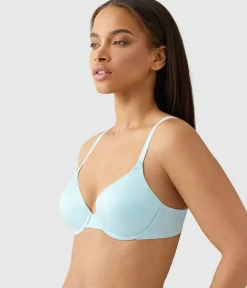 Wacoal Seamless|Underwire * Future Foundation T-Shirt Bra Blue Glow