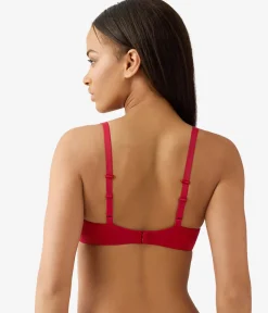 Wacoal Seamless|Underwire * Future Foundation T-Shirt Bra Chili Pepper Red