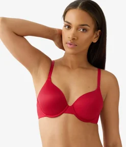 Wacoal Seamless|Underwire * Future Foundation T-Shirt Bra Chili Pepper Red