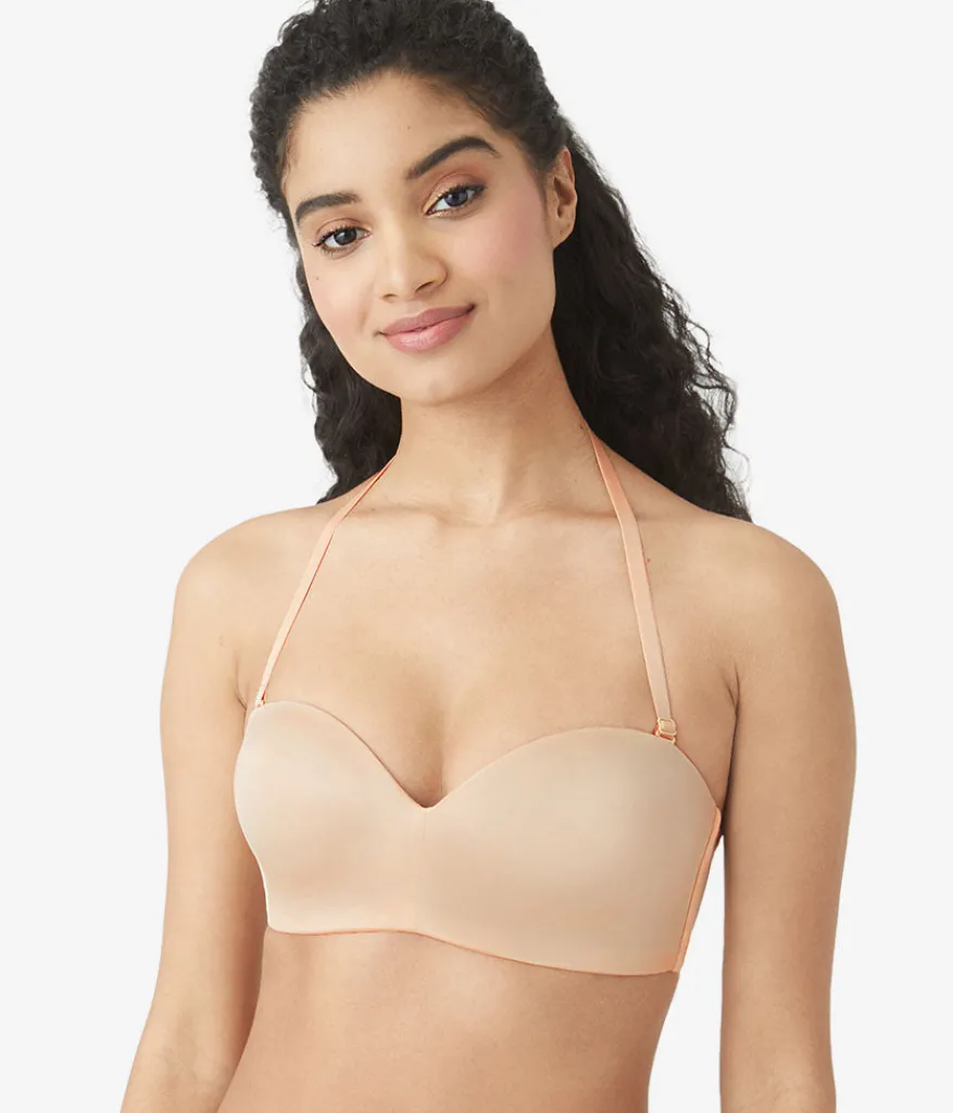 Wacoal Racerback/Convertible|Strapless * Future Foundation Wire Free Strapless Bra Au Natural