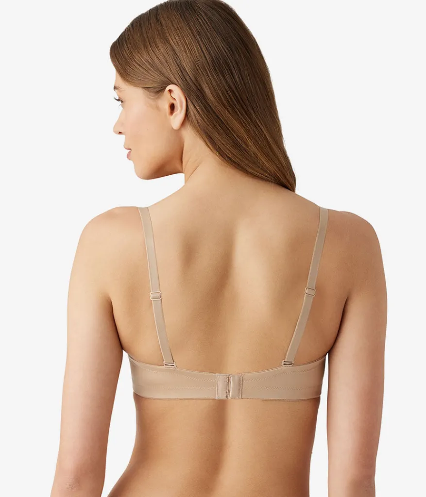 Wacoal Racerback/Convertible|Strapless * Future Foundation Wire Free Strapless Bra Au Natural