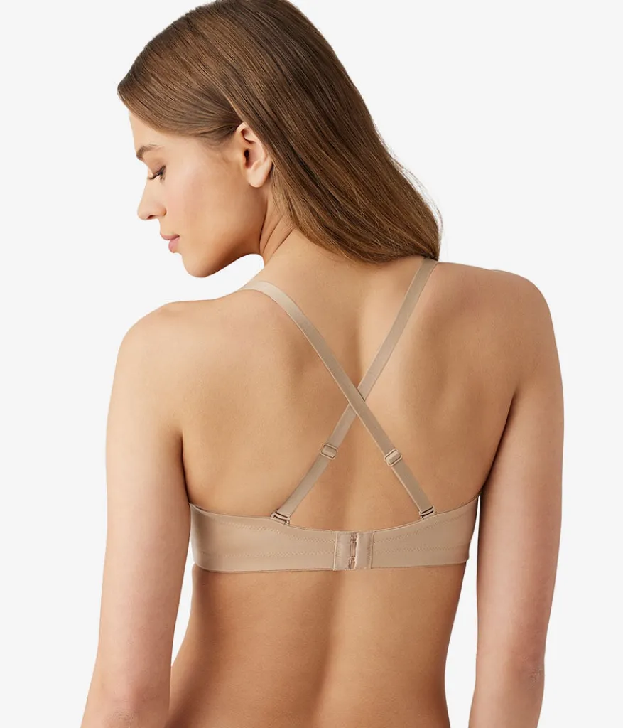 Wacoal Racerback/Convertible|Strapless * Future Foundation Wire Free Strapless Bra Au Natural