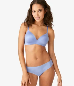 Wacoal T-Shirt|Lace * Future Foundation Wire Free T-Shirt Bra with Lace Purple Impression