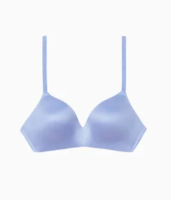 Wacoal T-Shirt|Lace * Future Foundation Wire Free T-Shirt Bra with Lace Purple Impression