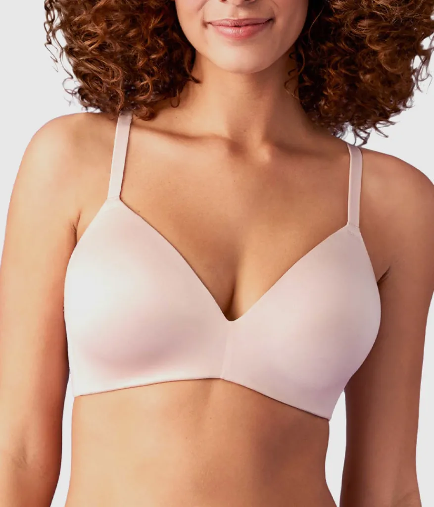 Wacoal T-Shirt|Lace * Future Foundation Wire Free T-Shirt Bra with Lace Rose Smoke