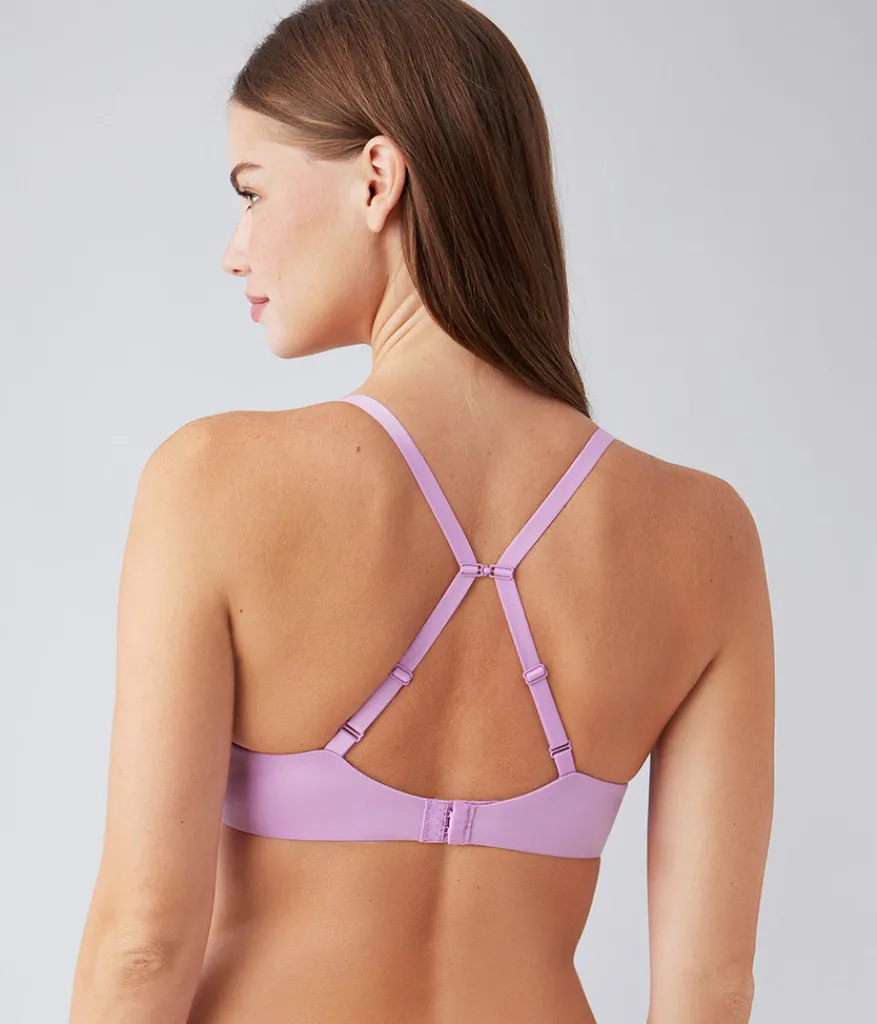 Wacoal Racerback/Convertible|Seamless * Future Foundation Wire Free T-Shirt Bra Smoky Grape