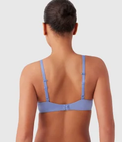 Wacoal Racerback/Convertible|Seamless * Future Foundation Wire Free T-Shirt Bra Country Blue