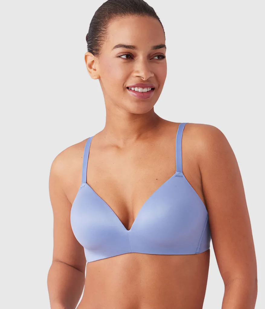 Wacoal Racerback/Convertible|Seamless * Future Foundation Wire Free T-Shirt Bra Country Blue