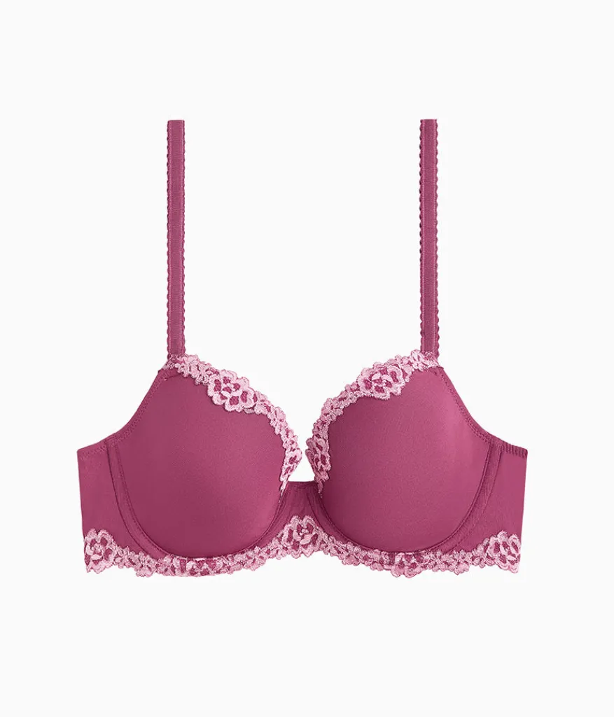 Wacoal T-Shirt|Lace * Future Foundation with Lace T-Shirt Bra Dry Rose