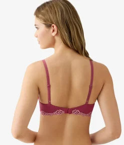 Wacoal T-Shirt|Lace * Future Foundation with Lace T-Shirt Bra Dry Rose