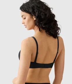 Wacoal Racerback/Convertible|Seamless * Go Anywear T-Shirt Bra Black