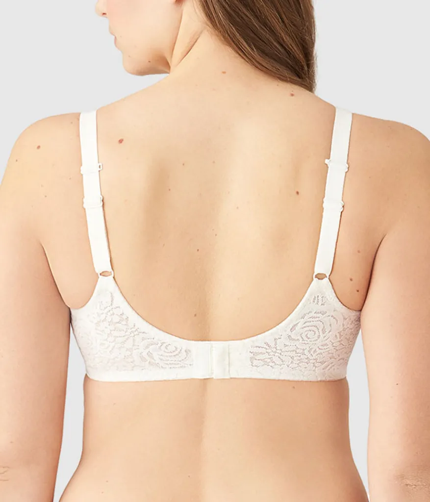 Wacoal Unlined|Bras * Halo Lace Underwire Bra Ivory
